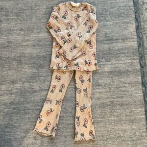 Zara kids 5-6 pants and sweater set